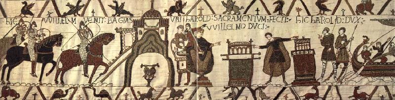 unknow artist The Bayeux Tapestry